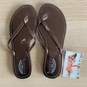 Rare Rainbow Womens Sandals - size 8